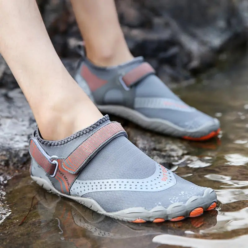 Breathable Double Buckle Unisex Water Shoes - Aqua Shoes Slip-On - # GIAA73110008