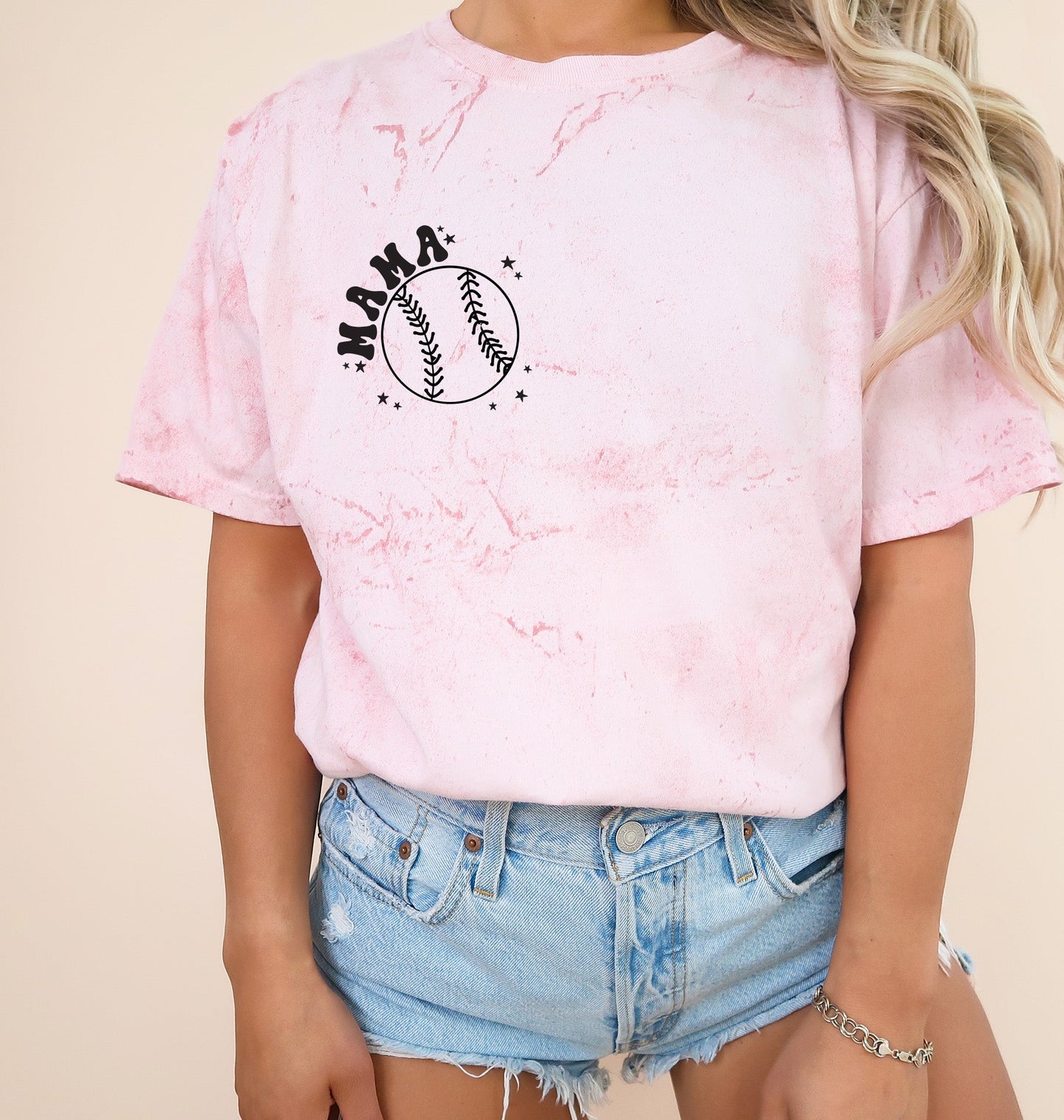 Baseball Mama Game Day Comfort Colors Graphic Tees