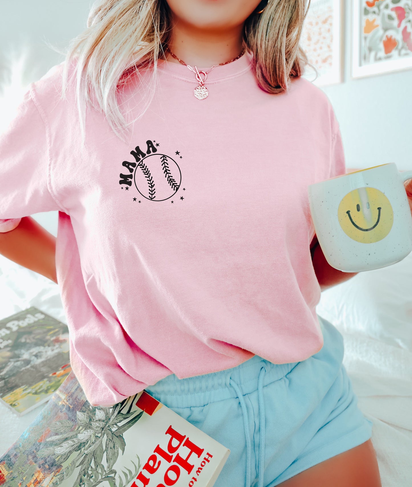 Baseball Mama Game Day Comfort Colors Graphic Tees