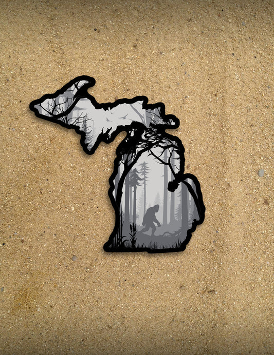 Michigan Magnet - Bigfoot Forest