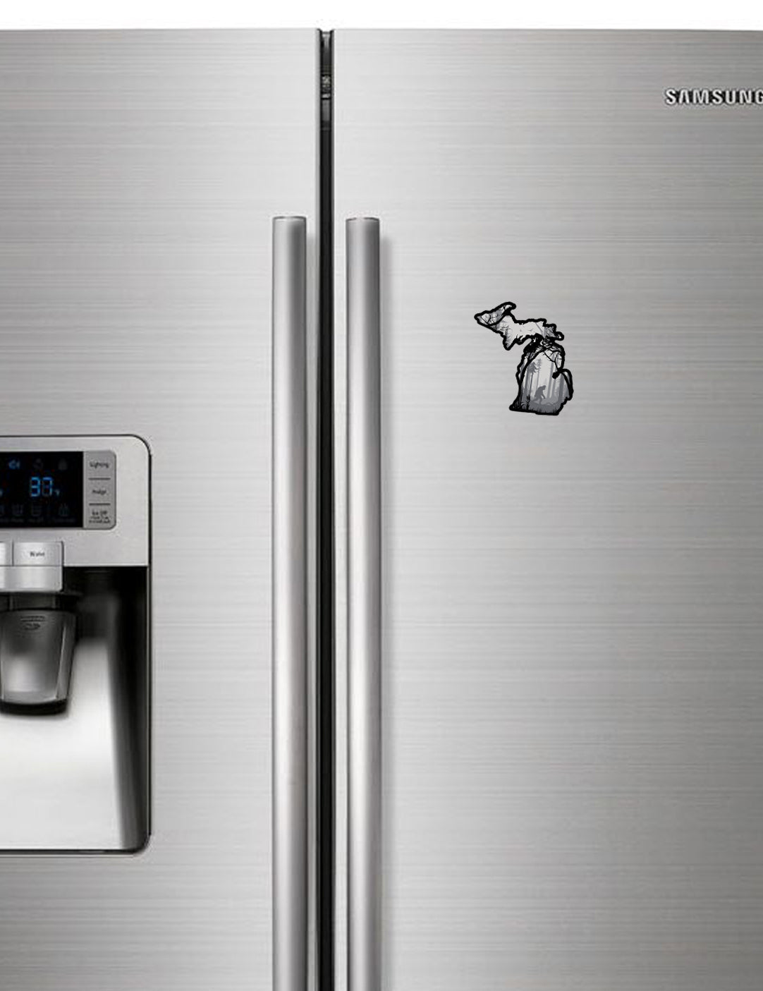 Michigan Magnet - Bigfoot Forest