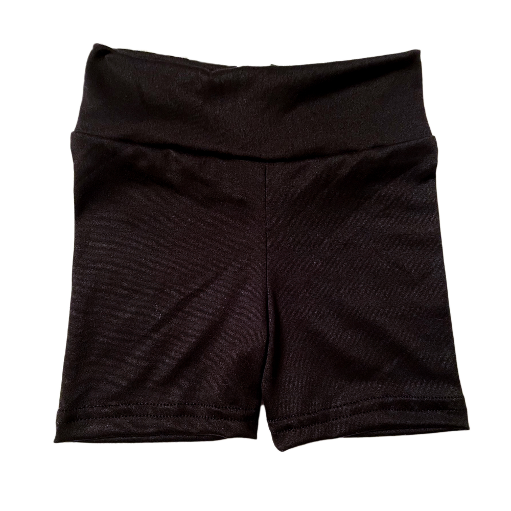 Bamboo Cartwheel Shorts in Black