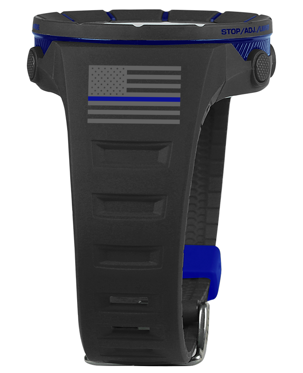Coliseum Fit™ Police - Freedom Edition (Black/Blue) Watch