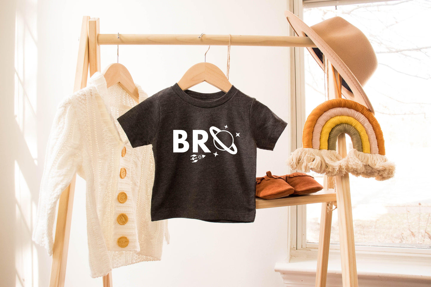 Bro space Themed Baby and Kids T-Shirt