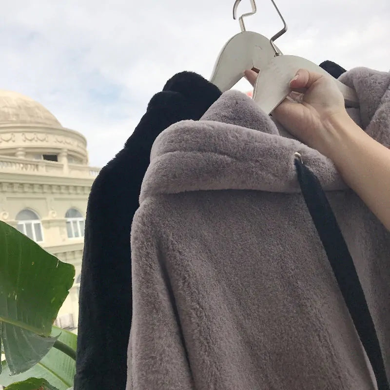 Harajuku Style Solid Hooded Fleece Pullover for Boys, Man and Women - # BOAA13510026