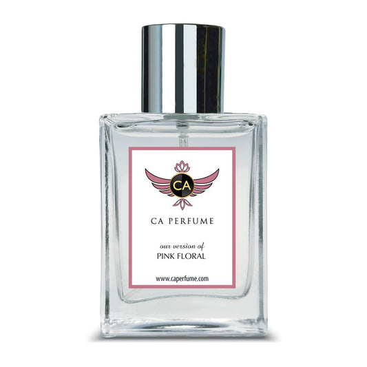 445- Pink Floral  Perfume Spray