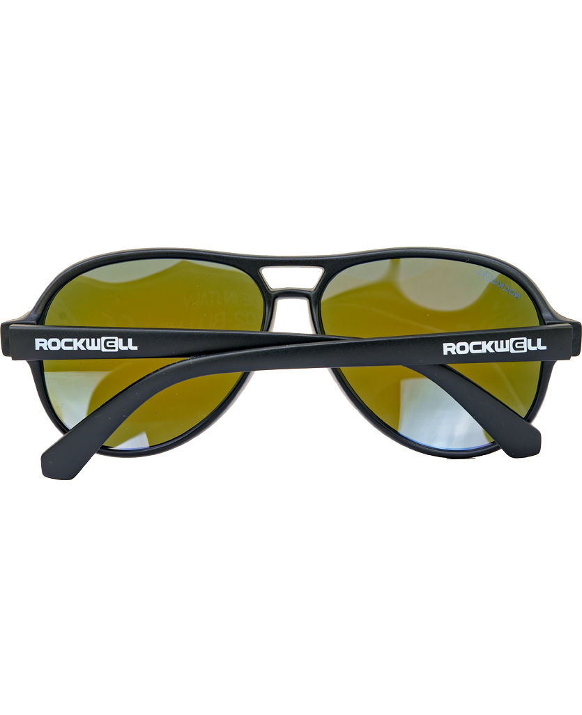 Casino (Black/Blue Mirror Polarized Lens)