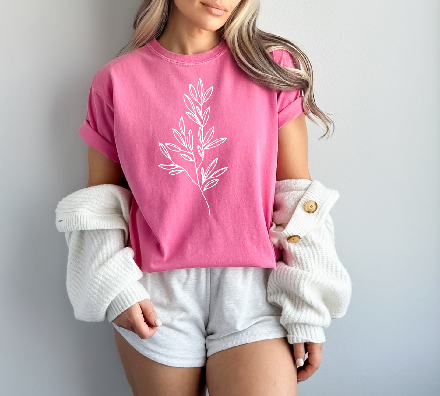 Plant Tree Branch Botanical Comfort Colors T Shirt