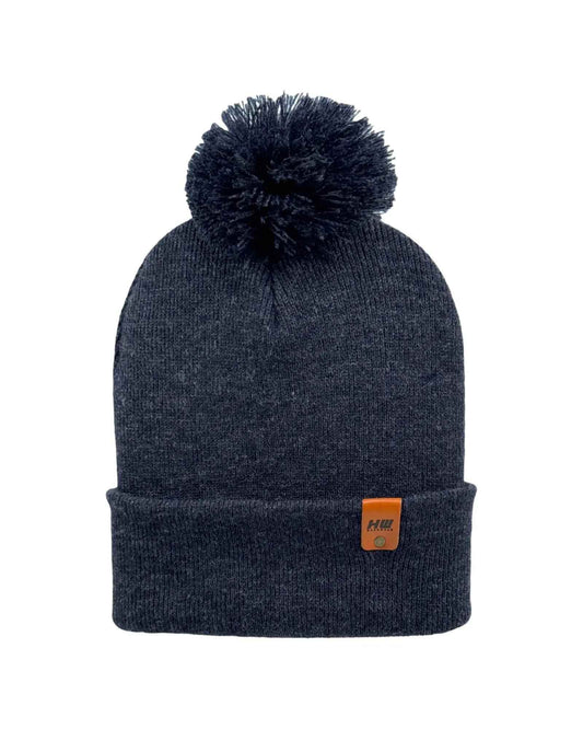 CPP1 HAAKWEAR PomPom Beanie - Made in USA - Denim Blue