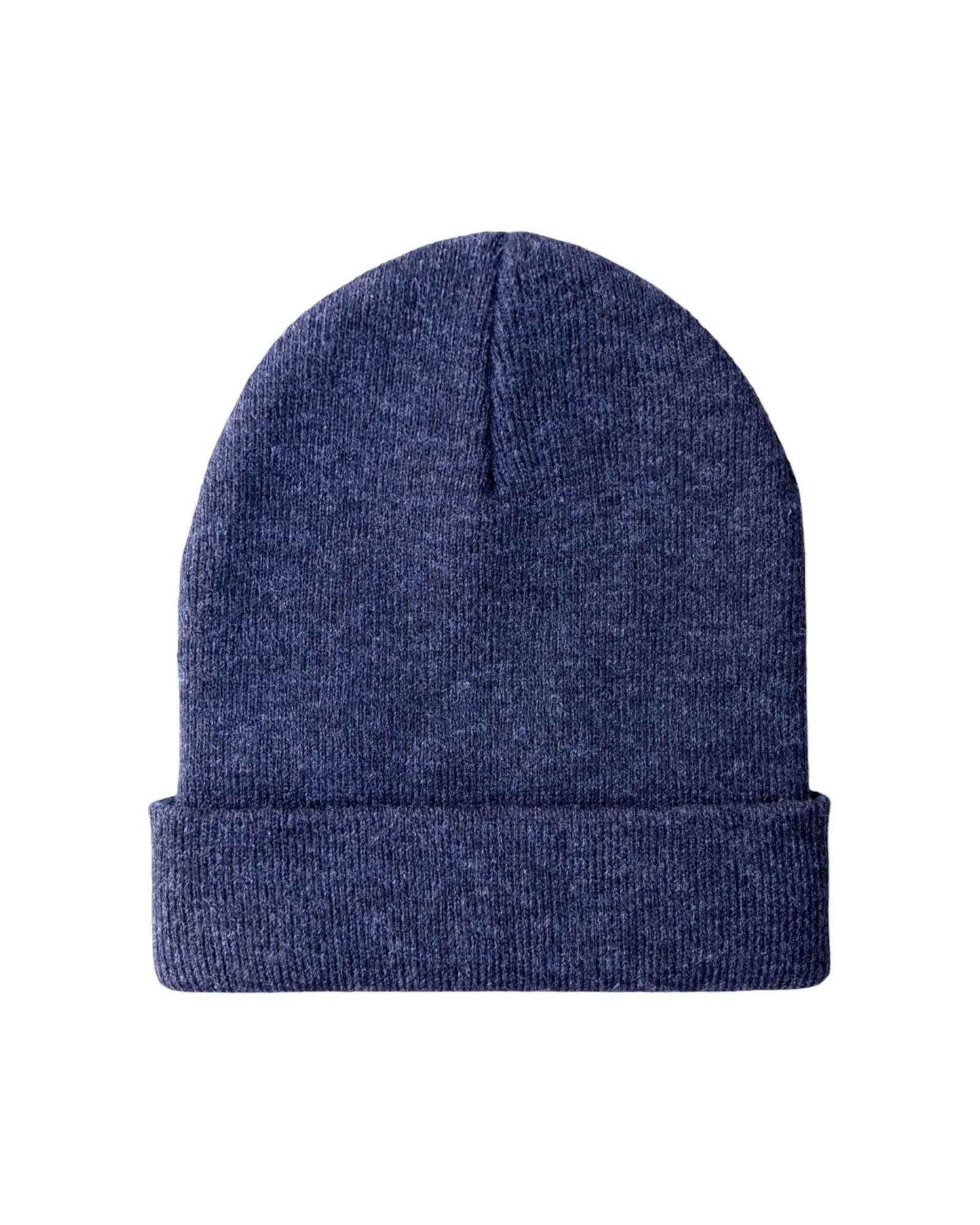 CS106 HAAKWEAR Traditional Silent Cuffed Beanie, Denim Blue