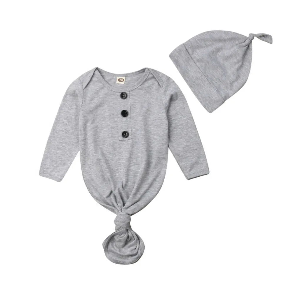 Newborn Baby Sleeper Nightgown - # BAAA81810001