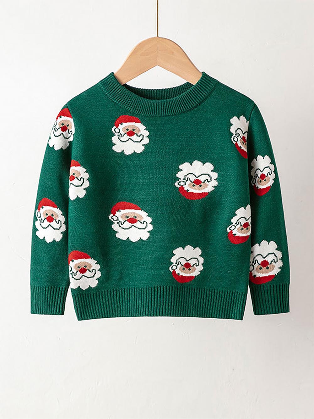 Children's Christmas Santa Claus Pattern Sweater | NCS