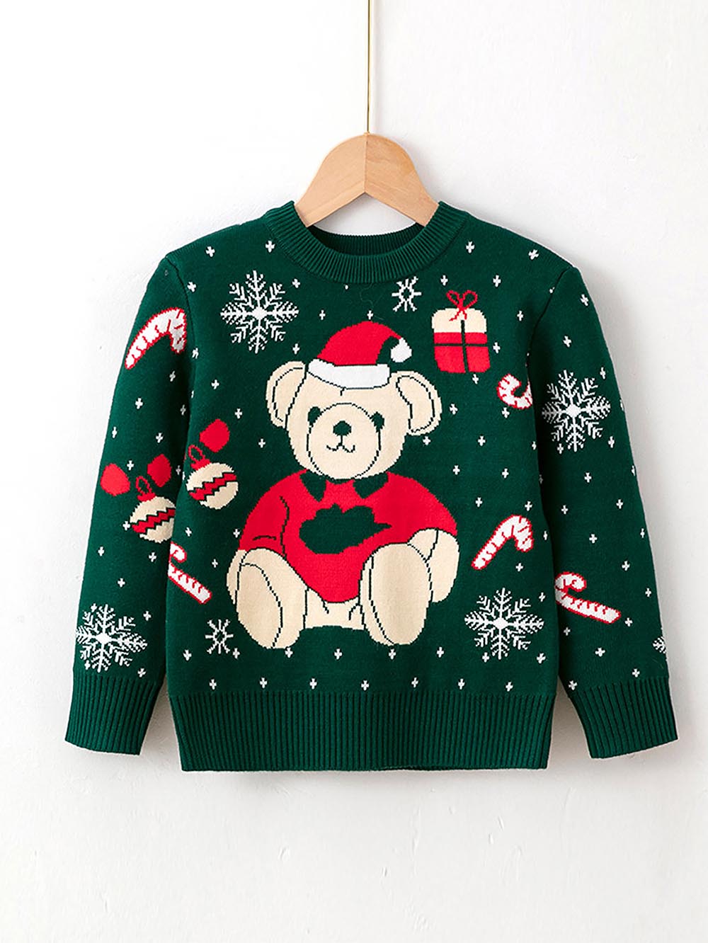 Children's Teddy Bear Christmas Sweater | NCS