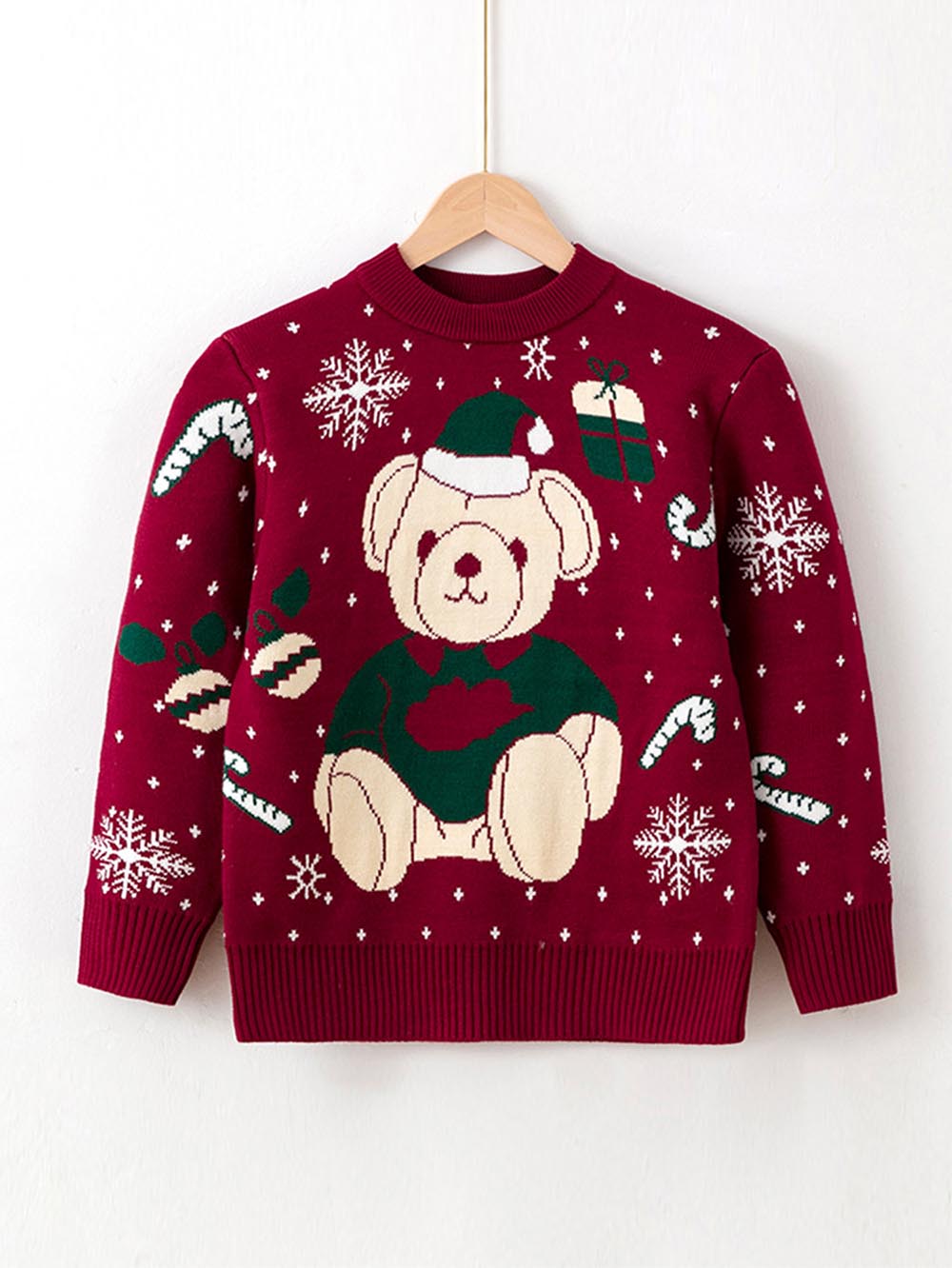 Children's Teddy Bear Christmas Sweater | NCS