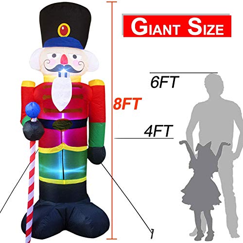Christmas Inflatable Nutcracker Soldier Outdoor Decorations | NCS