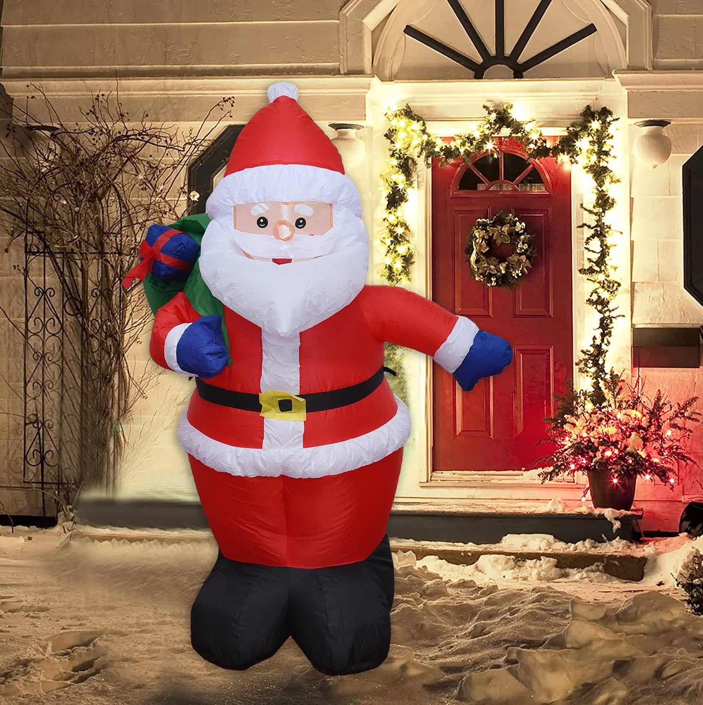 Christmas Inflatables Santa Outdoor Decorations | NCS