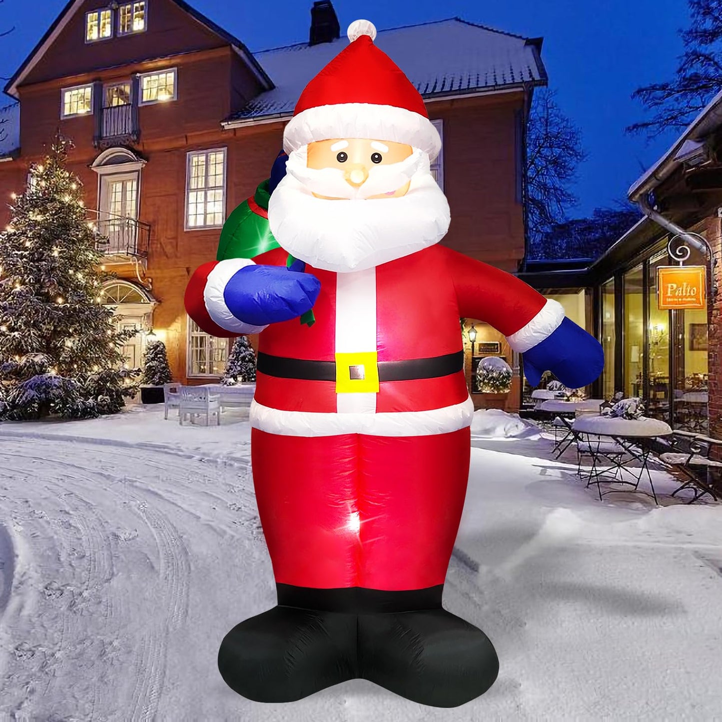 Christmas Inflatables Santa Outdoor Decorations | NCS