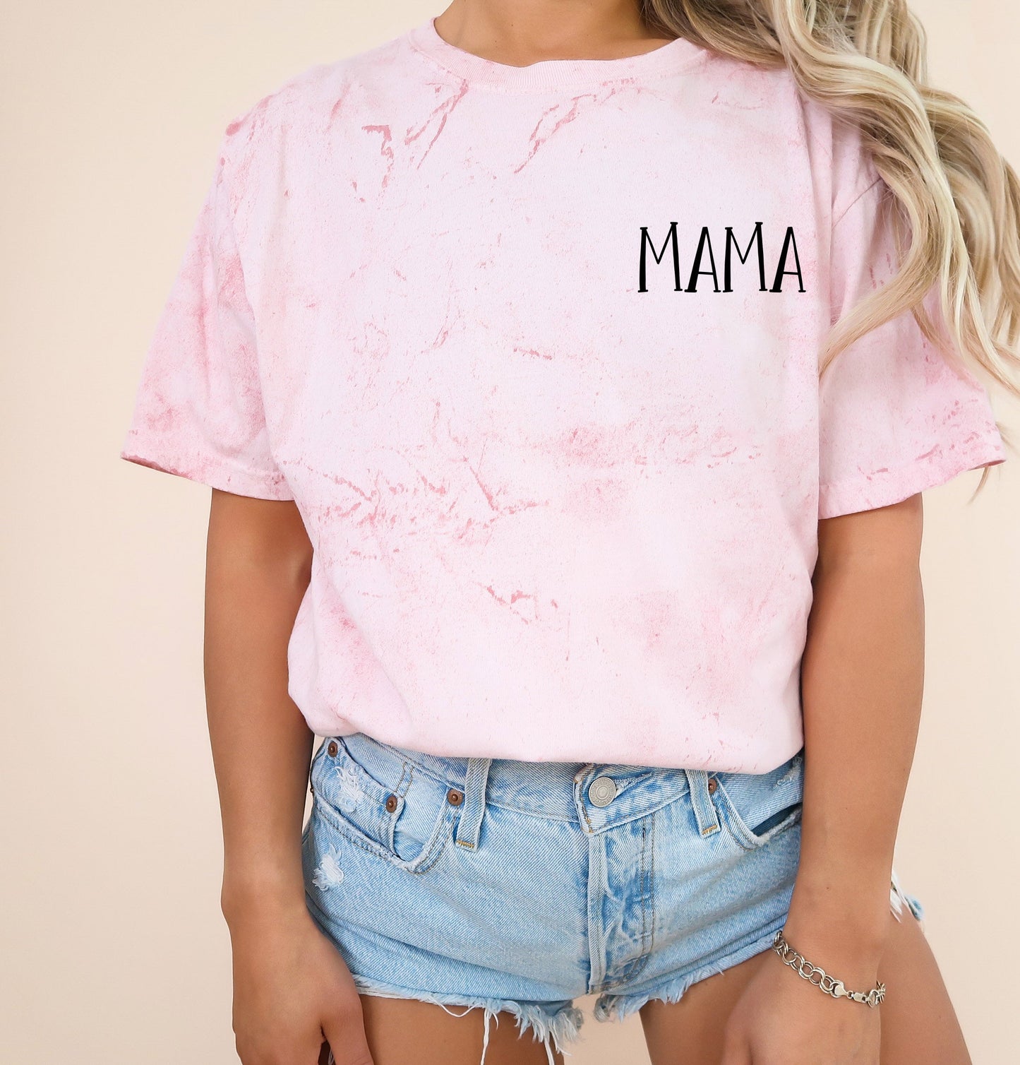 Mama Comfort Colors T Shirt (farmyard)