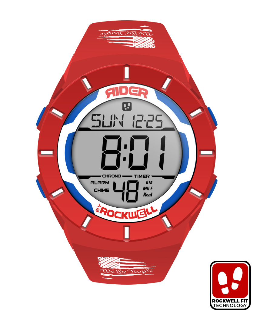 Coliseum Fit™ We The People Edition (Red/White/Blue) Watch
