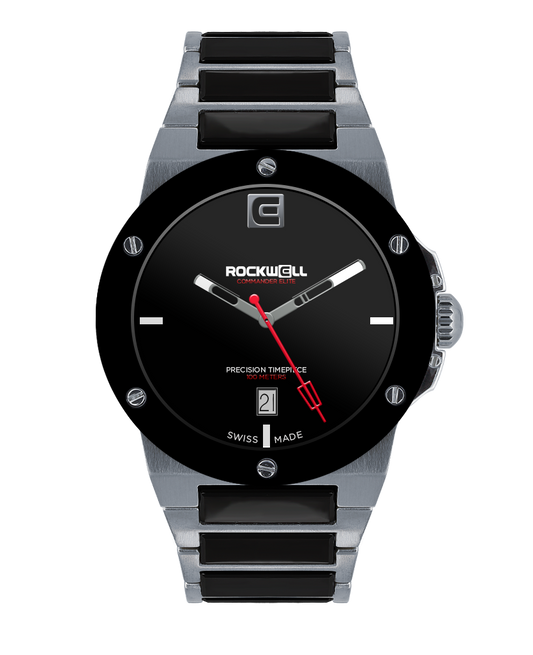 Commander Elite Tier 1 Edition (Silver/Black Ceramic) Watch