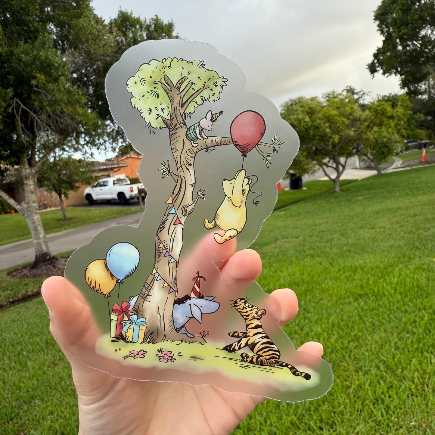 Hundred Acre Birthday Stickers