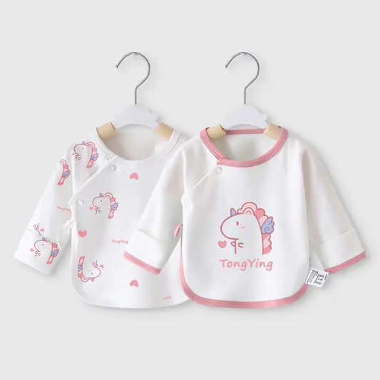 Cotton Half-Back Outfit for Newborns (0-2 Months) - # BAAA71710004