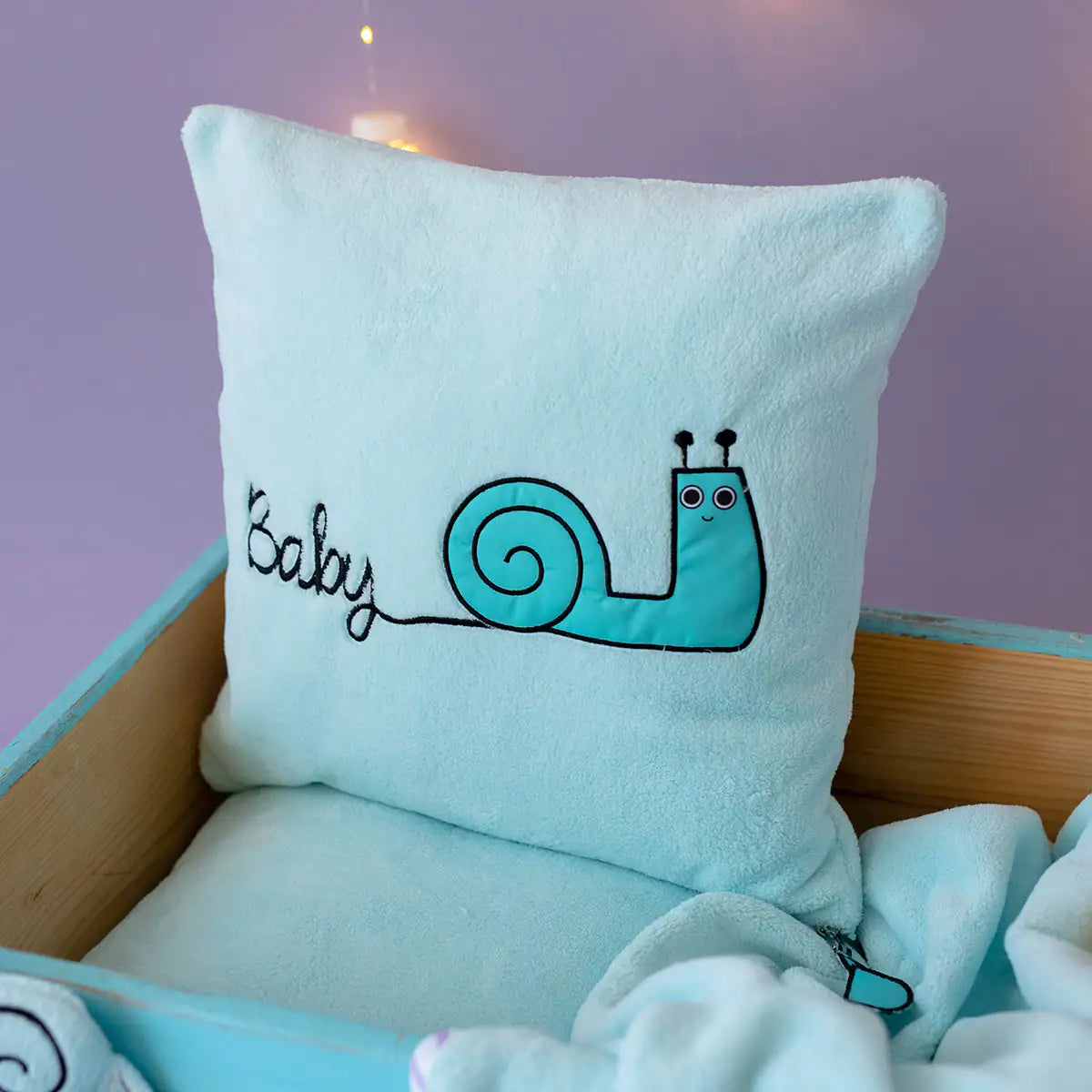 Milk and Moo Sangaloz Baby Blanket Set - # BAGE41210004