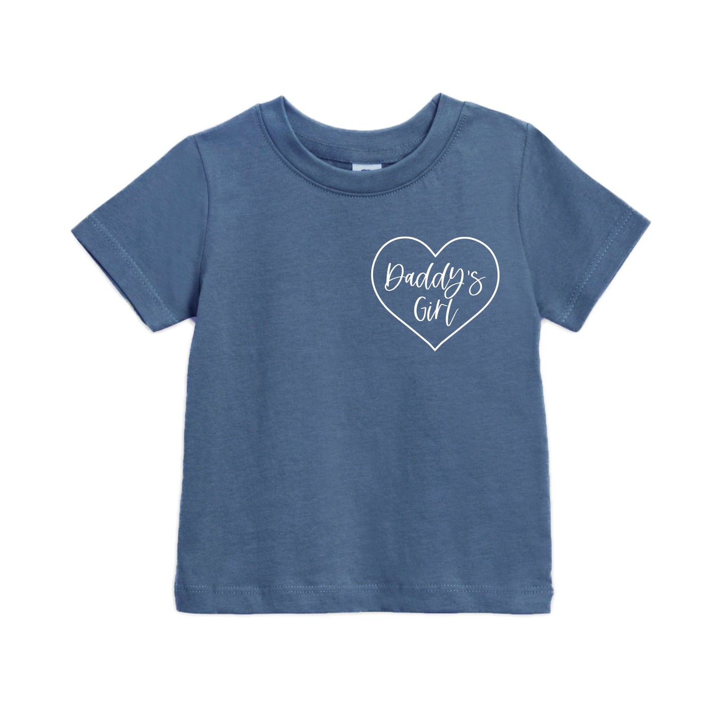 Daddy's Girl Heart Around Baby And Toddler T Shirt
