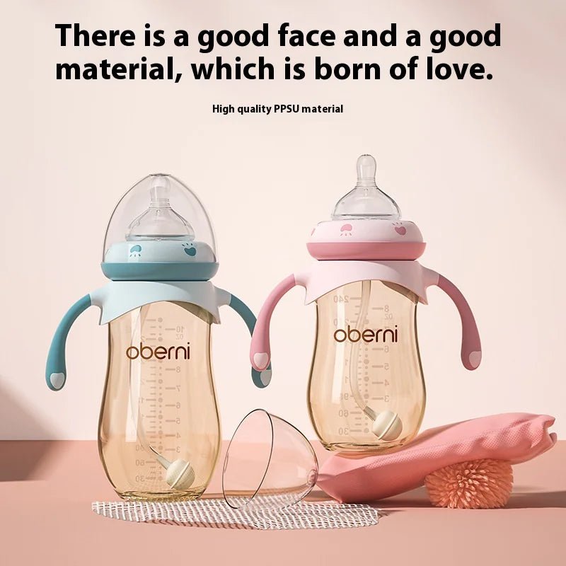 Triple-Action Anti-Colic Wide Caliber Feeding Bottle - BAGE21810002