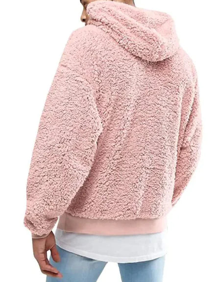 European American Wool And Fleece Hooded Boys Men's Hoodie - # BOAA13510020