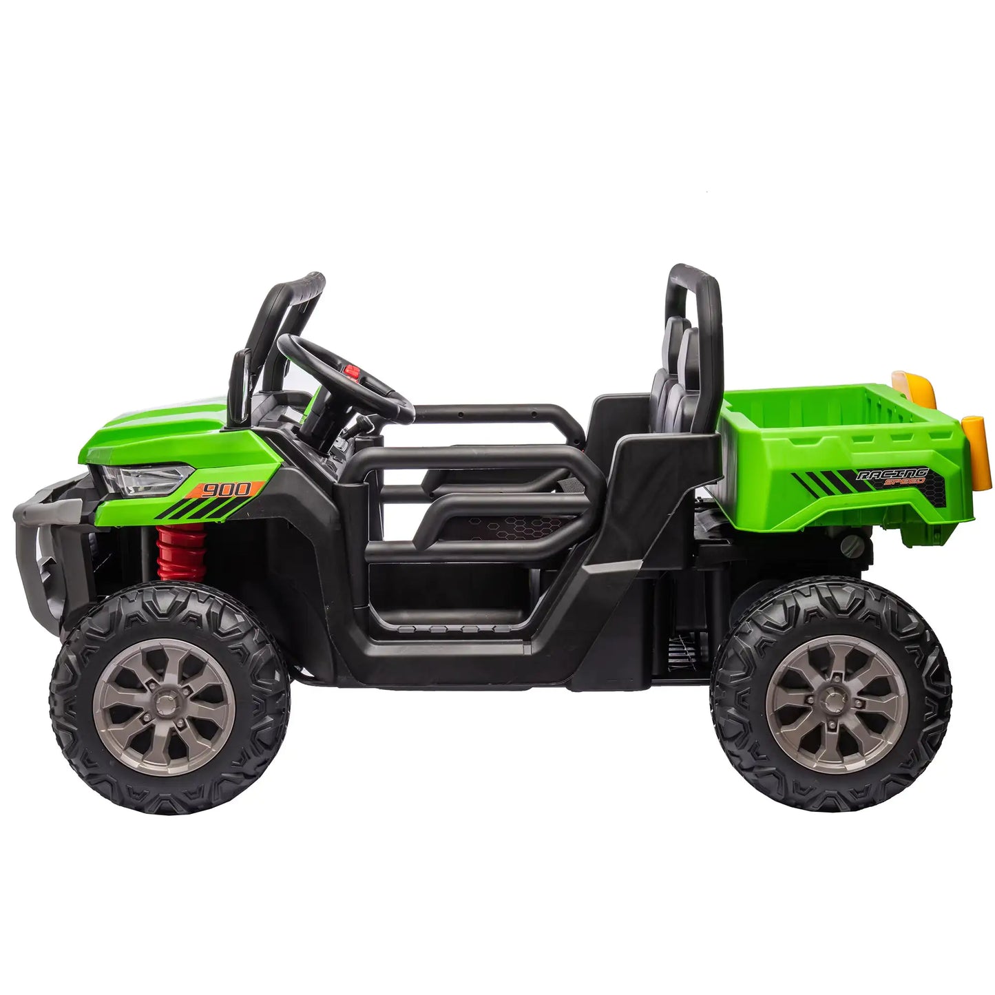 24V Ride On Truck 2 Seater Ride On UTV With 2x200W Motor Ride On Dump Truck With Dump Bed Shovel Ride On Car With Remote Control Electric Vehicle With Non Slip Tyre For Boys Girls - # BOT&G511210003