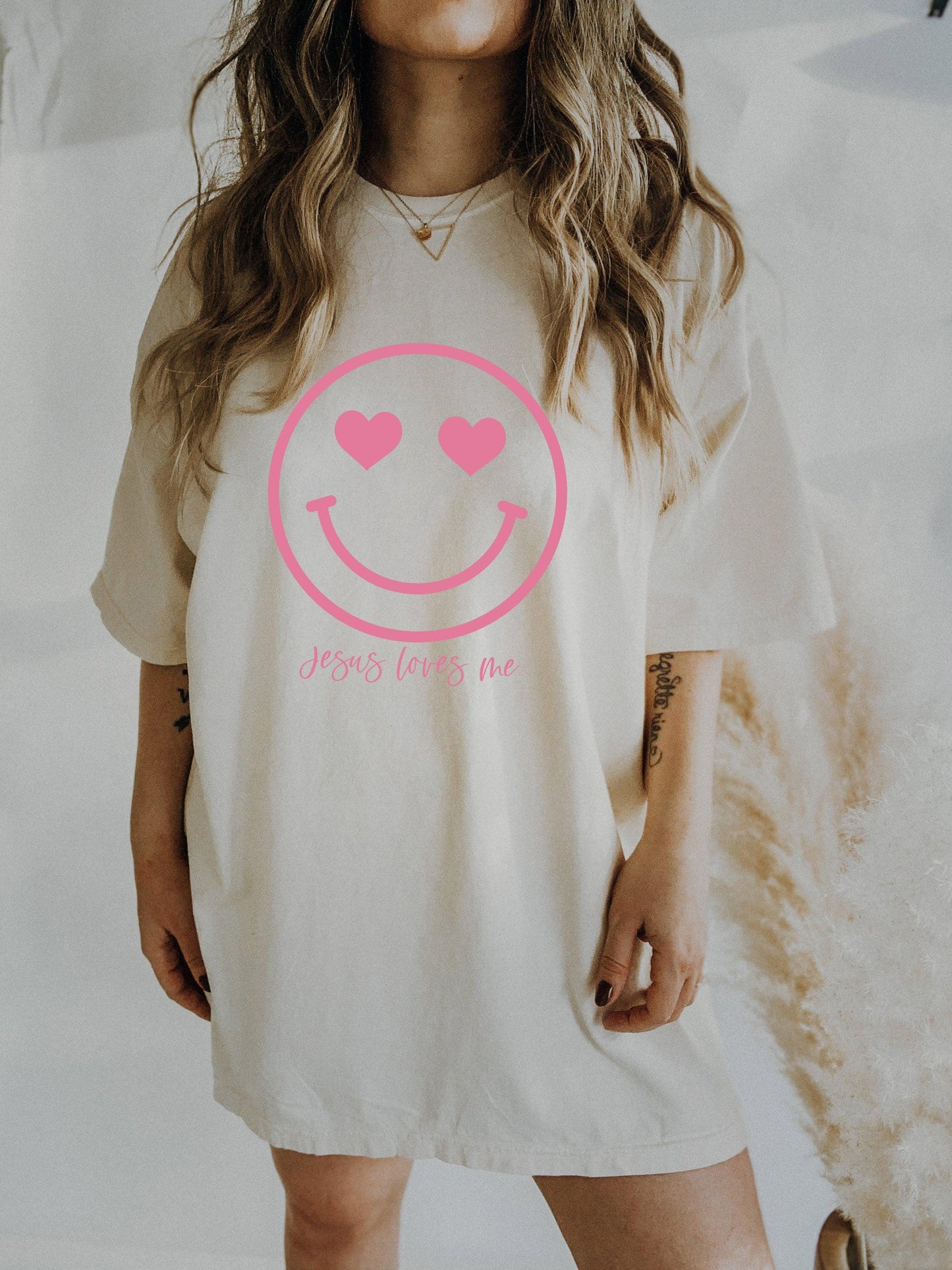 Easter Heart Smile Comfort Colors T Shirt