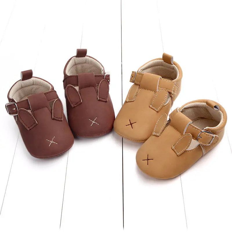 Spring and autumn cartoon animal baby shoes matte leather non-slip soft bottom baby shoes wholesale 0884 - # GIAA71310004