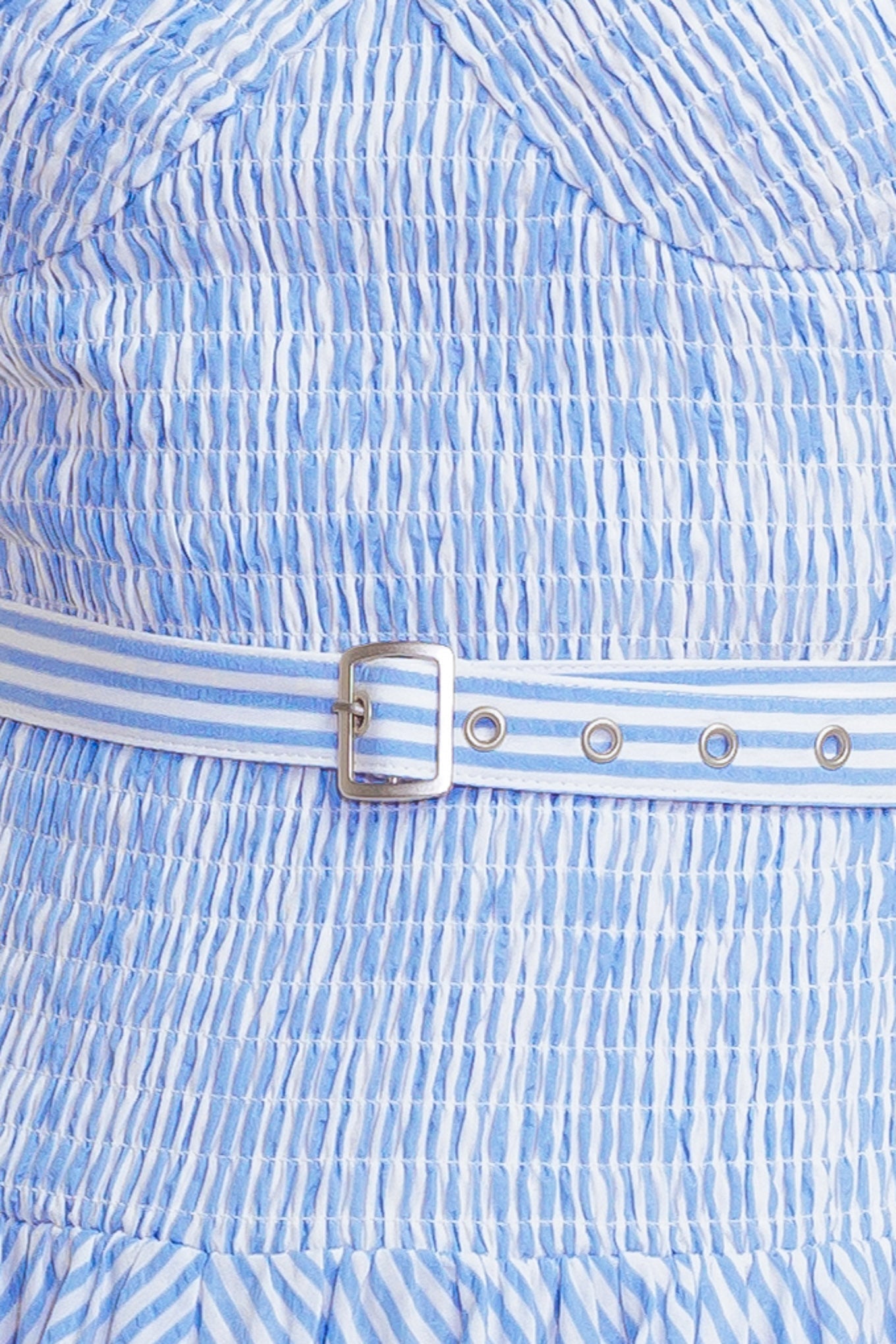 CITY BREEZE WOVEN MIDI DRESS