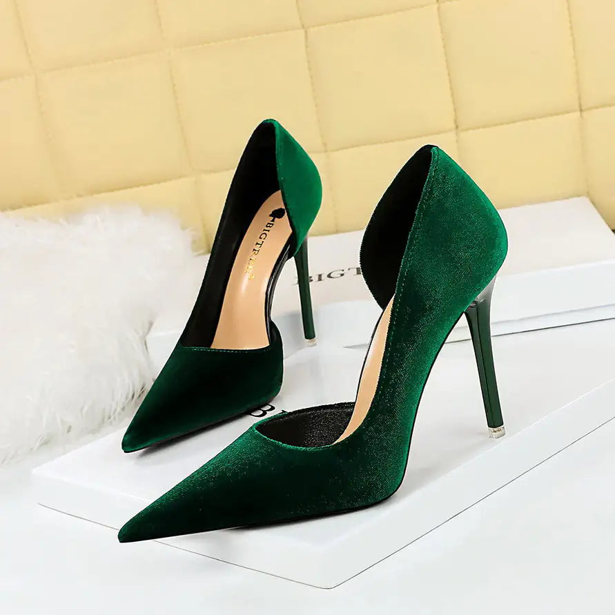 European And American Style Fashion Banquet High-heeled Shoes With Stiletto Heel - # GIAA73210005