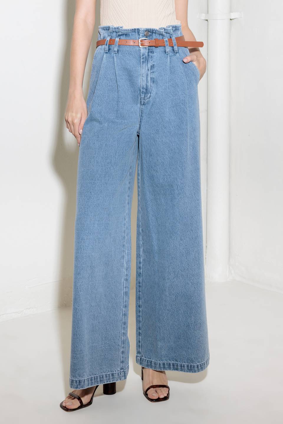KISSED BY SUNLIGHT DENIM PANTS
