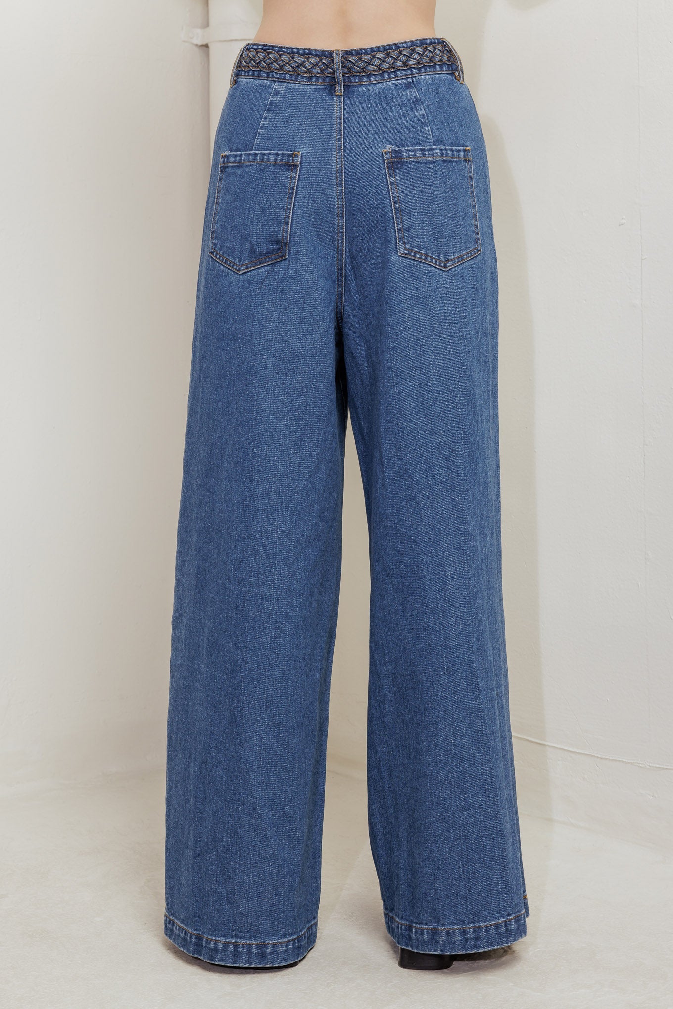 WESTERN RIVET DENIM PANTS