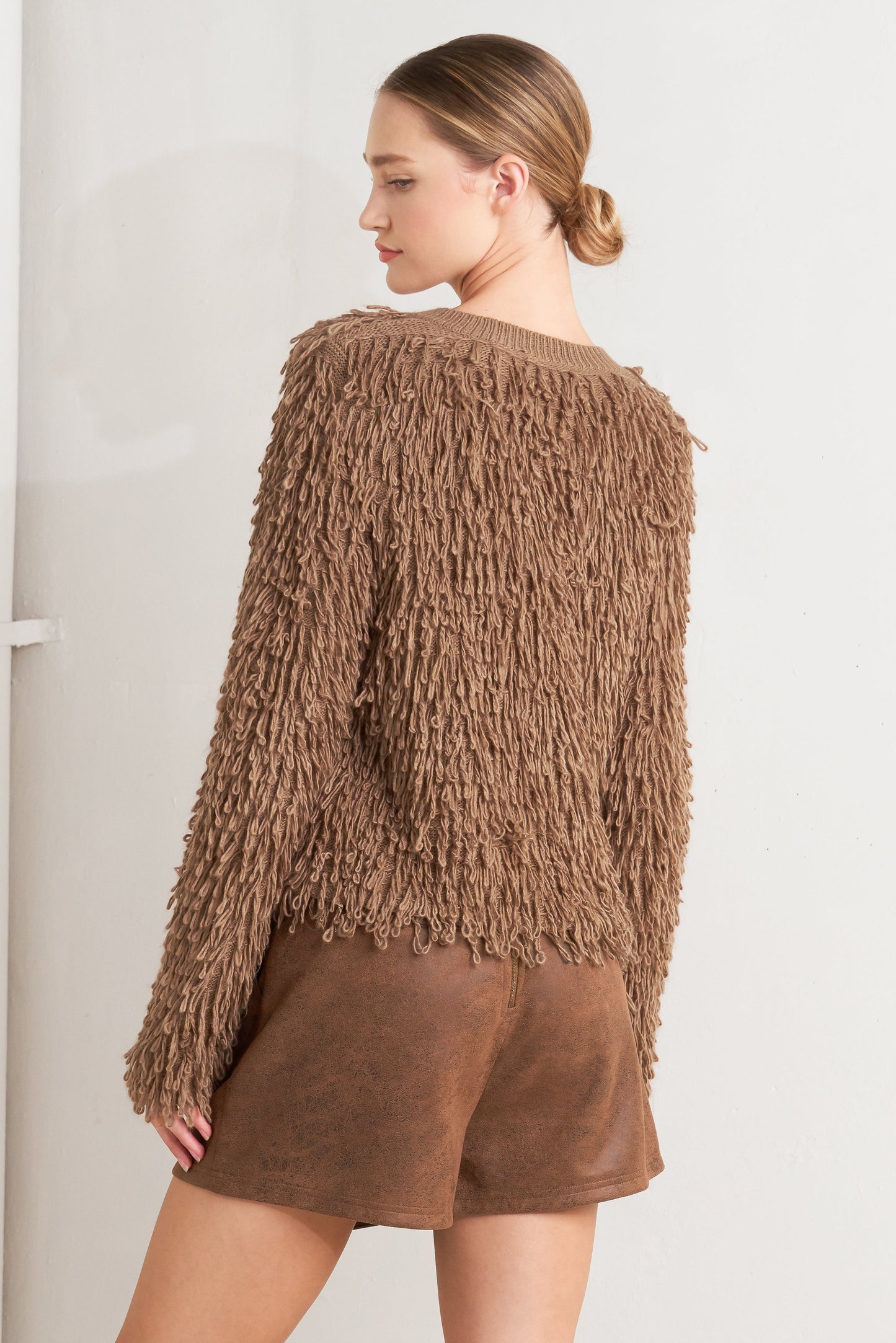 LIVE IN THE NOW SWEATER CARDIGAN