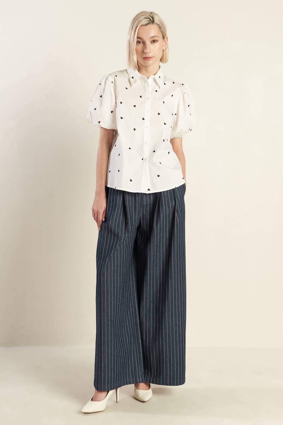 FOREVER DAYDREAMING WOVEN TOP