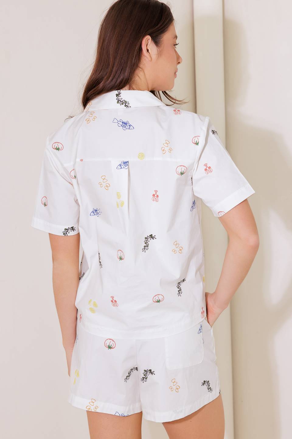 AFTER HOURS WHITE WOVEN TOP