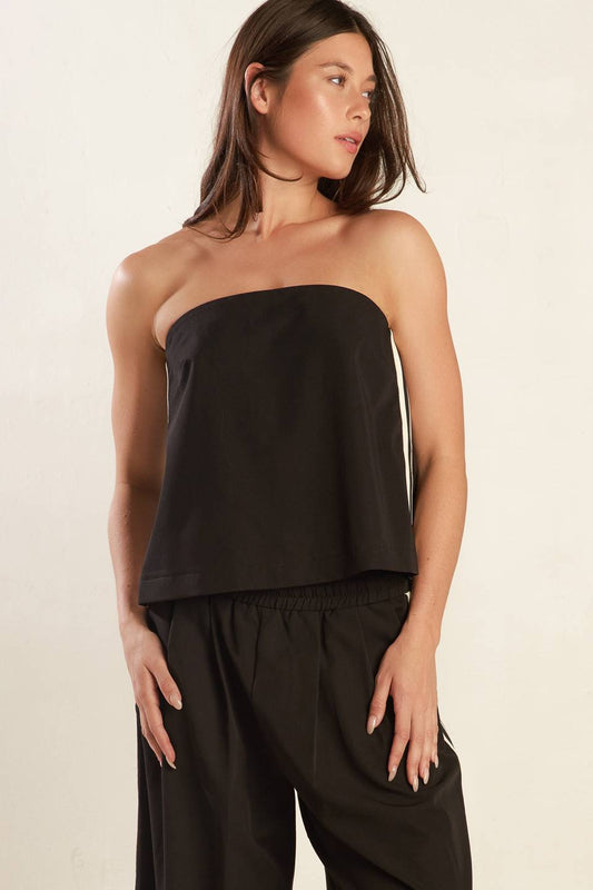 ONE MORE TIME WOVEN TOP