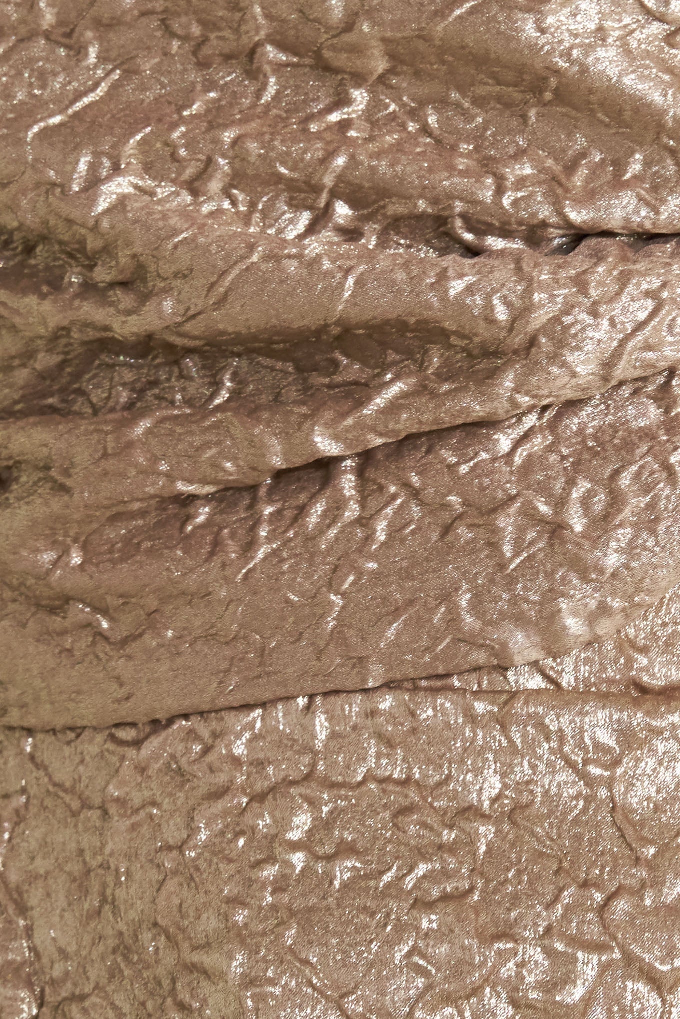 LIQUID GOLD WOVEN TOP