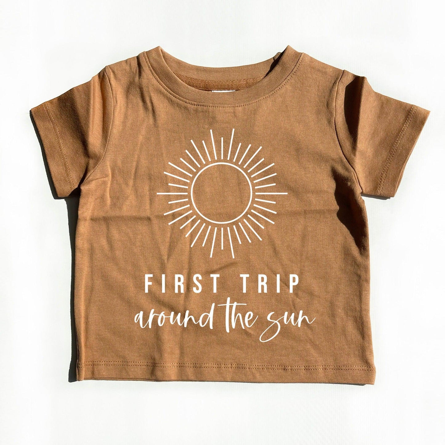 First Trip Around The Sun Organic Cotton Kids Tee