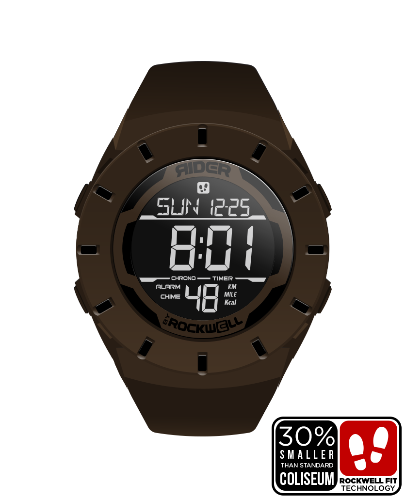 Coliseum Fit™ Forum (Gunstock Brown/Black) Watch