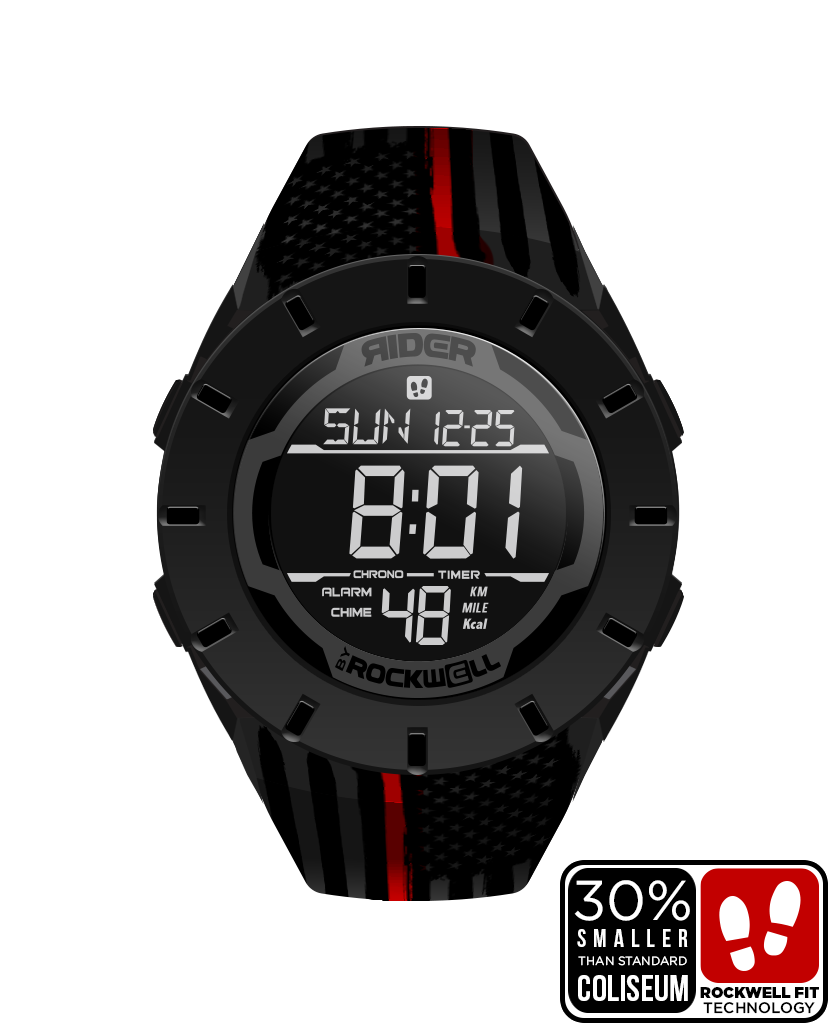 Coliseum Fit™ Forum - Firefighter Assault Edition (Phantom Black) Watch