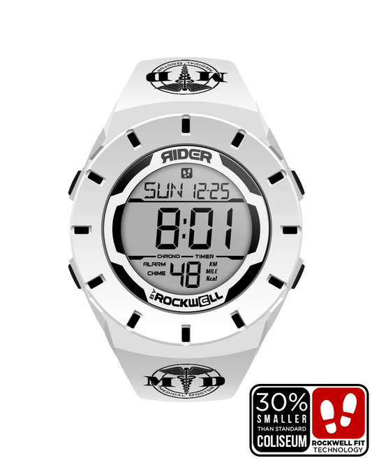 Coliseum Fit™ Forum - MD Edition (White/Black) Watch