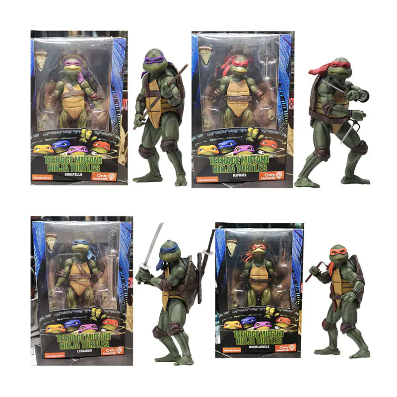 Mutant Ninja Turtles Anime Action Figure Model Toys - # BOT&G532610001