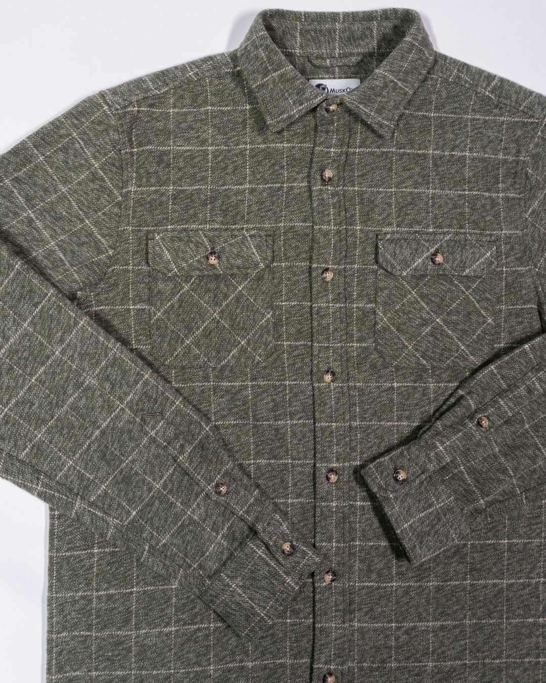 Grand Flannel, Moss Green