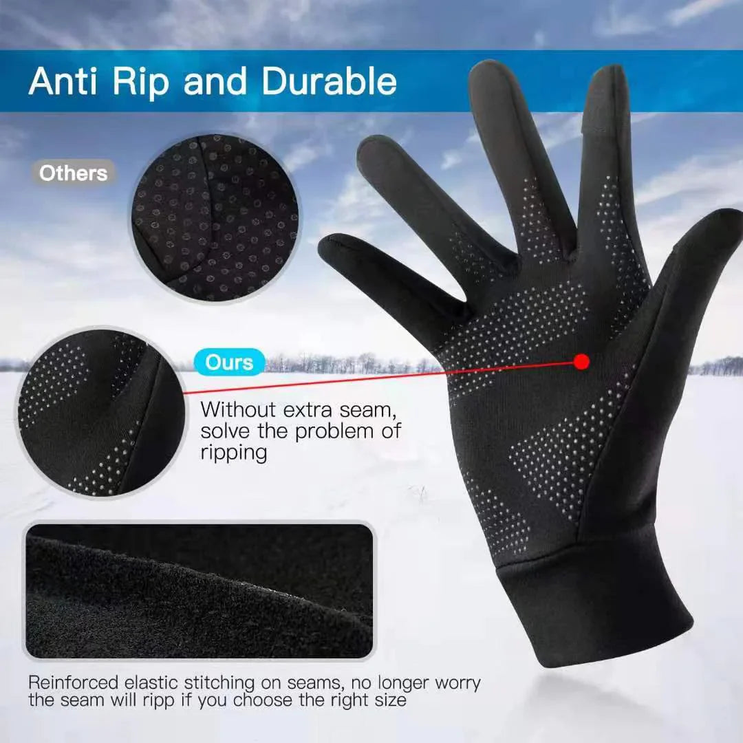 Full-Cover Warm Cycling Gloves - # BOAA23510003