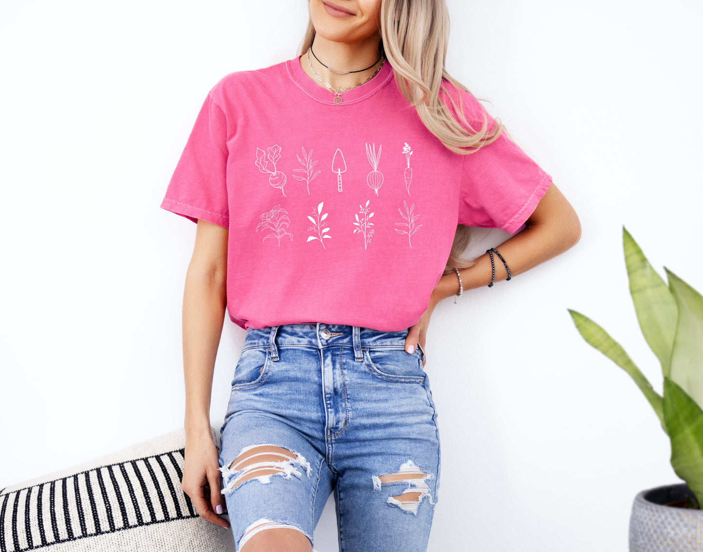 Plant Gardening Vegetable Botanical Comfort Colors T Shirt